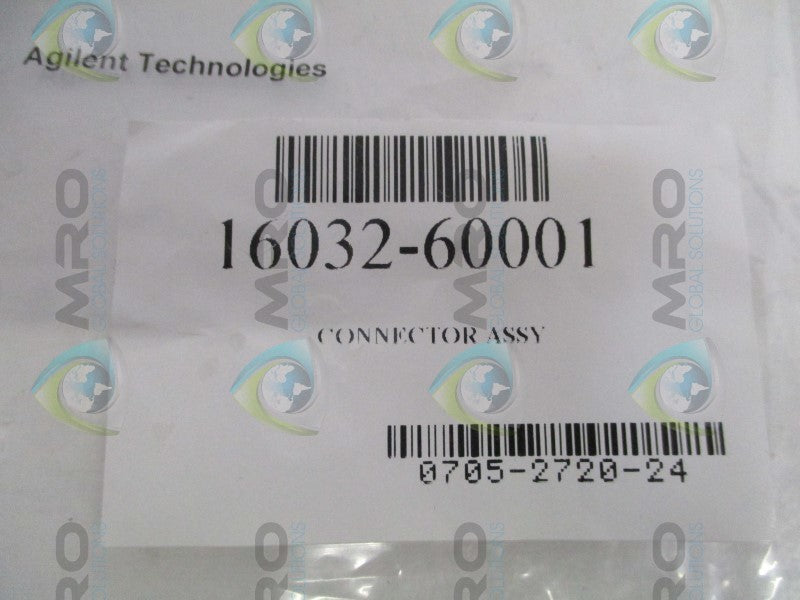 AGILENT 16032-60001 CONNECTOR ASSEMBLY * NEW IN FACTORY BAG *