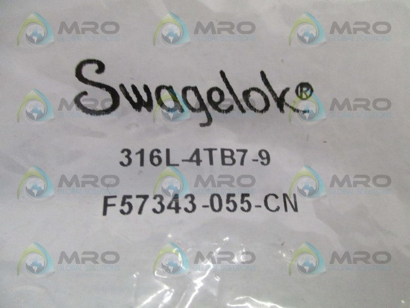 SWAGELOK 316L-4TB7-9 TUBE BUTT WELD UNION ELBOW * NEW IN FACTORY BAG *