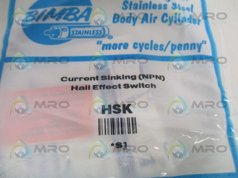 BIMBA HSK HALL EFFECT SWITCH * NEW IN FACTORY BAG *