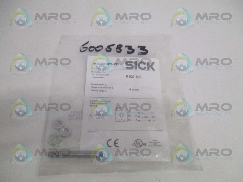 SICK IM08-06NPS-ZT1 PHOTOELECTRIC SENSOR * NEW IN FACTORY BAG *