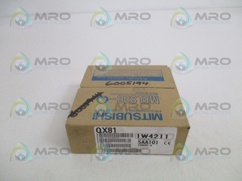 MITSUBISHI MELSEC-Q QX81 INPUT MODULE * FACTORY SEALED *