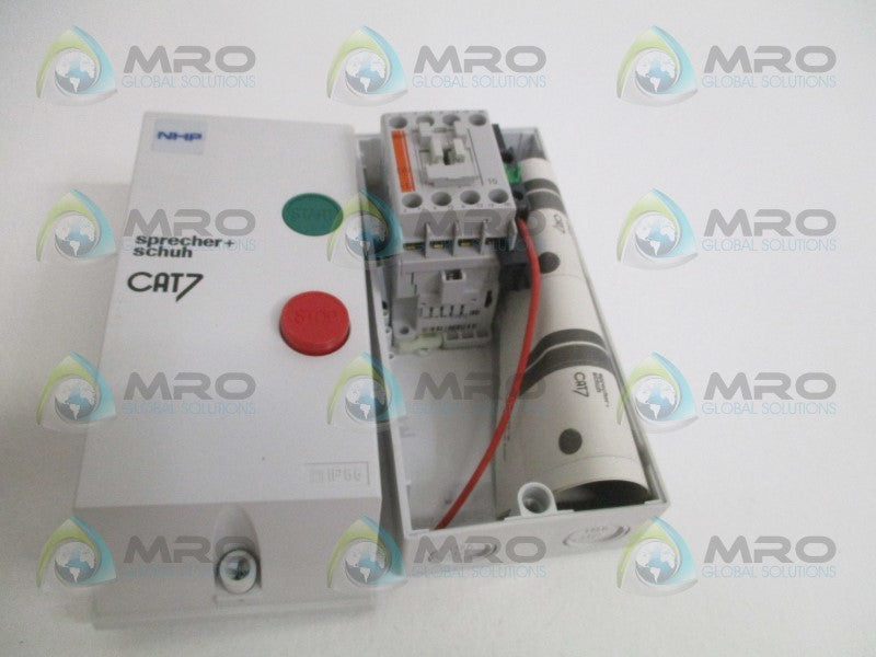 SPRECHER+SCHUH CAT7N-5.5P-415VAC MOTOR STARTER  NSMP