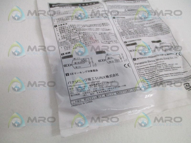 PANASONIC GX-H8A-P INDUCTIVE PROXIMITY SENSOR * NEW IN FACTORY BAG *