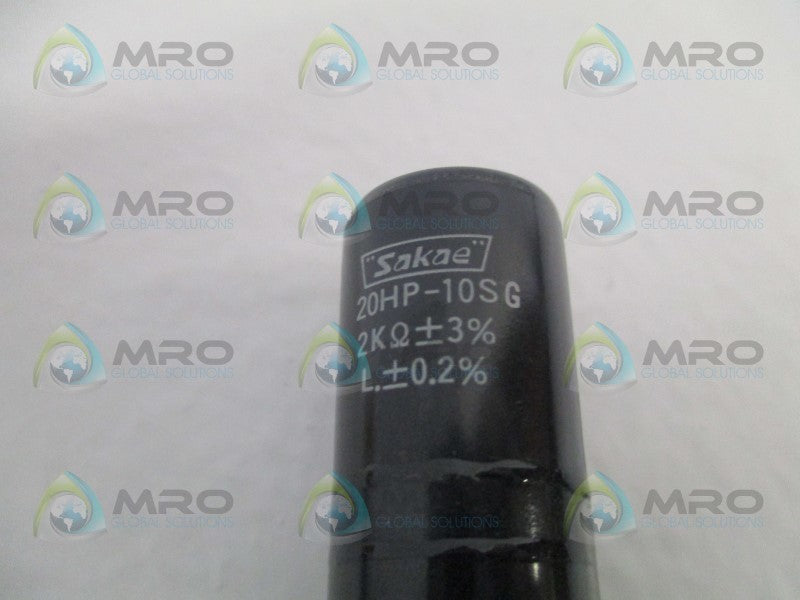 SAKAE 20HP-10SG POTENTIOMETER 2K OHMS  NSMP