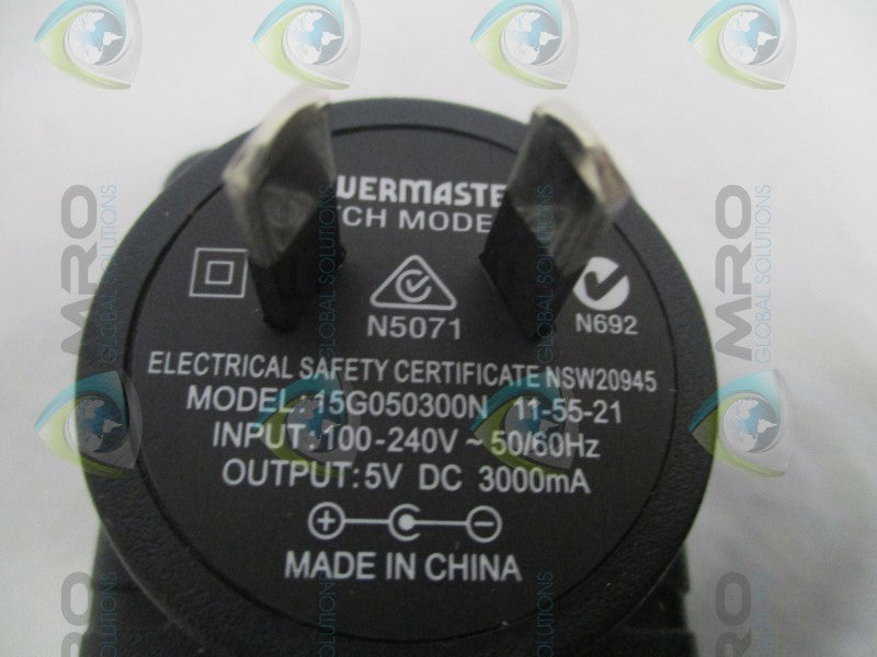 POWERMASTER 15G050300N SWITCH MODE POWER SUPPLY UNIT NSMP