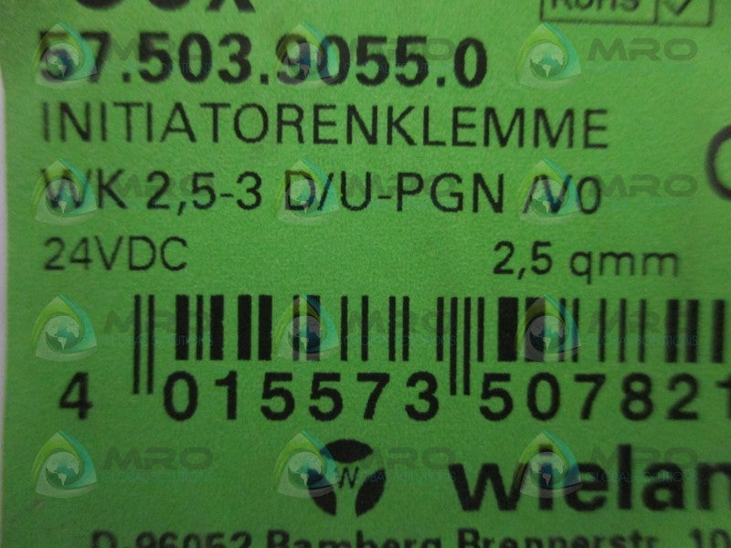 WIELAND 57.503.9055.0 TERMINAL BLOCK  NSNP
