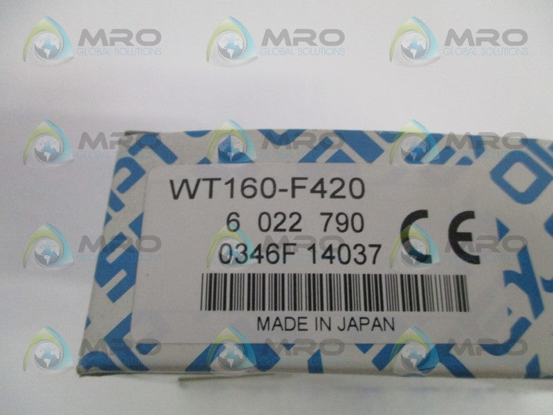 SICK WT160-F420 PROXIMITY SWITCH *NEW IN BOX*