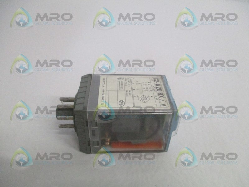 RELECO C2-A20BX RELAY 24VADC *USED*
