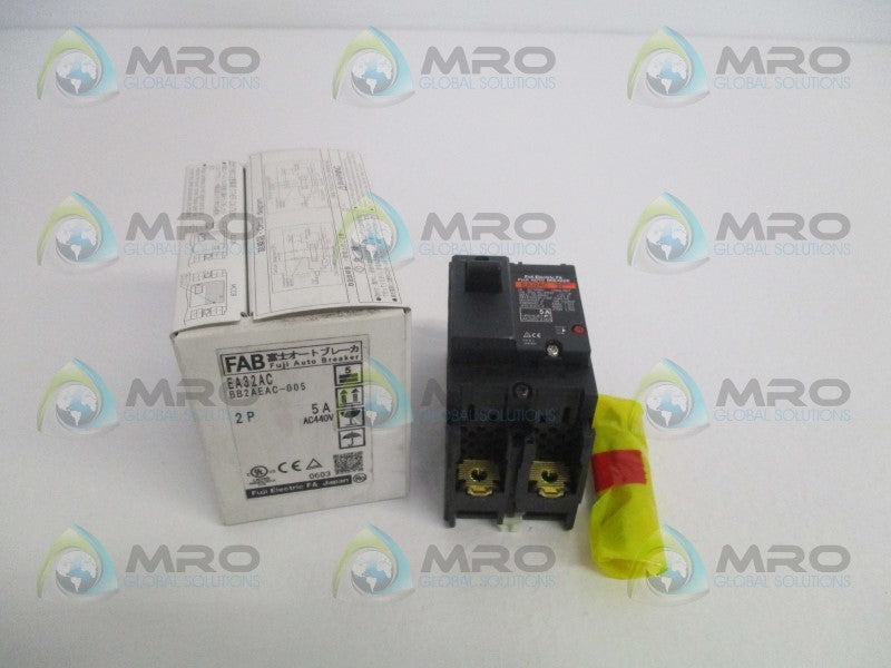 FUJI ELECTRIC EA32AC BB2AEAC-005 AUTO BREAKER 5A *NEW IN BOX*