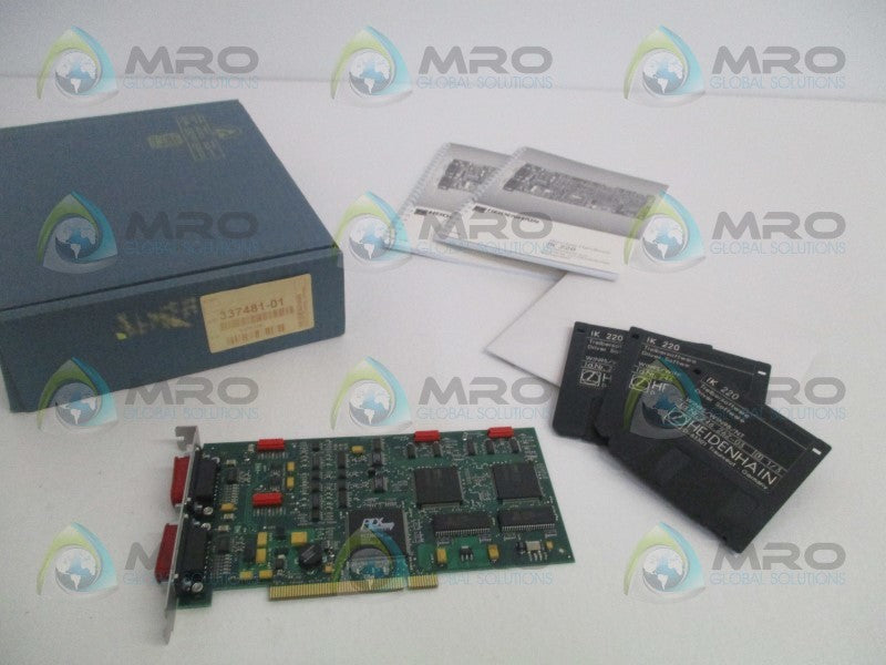 HEINDENHAIN 337481-01 IK220 INTERFACE CARD *NEW IN BOX*