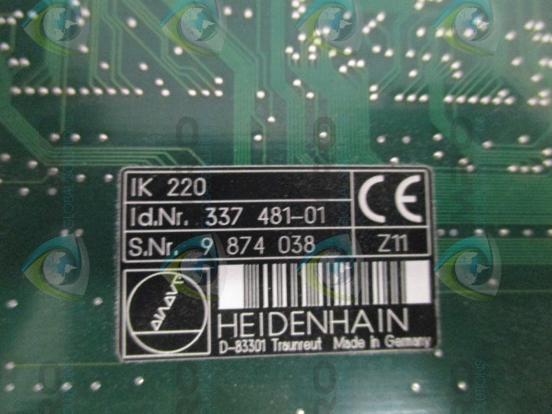 HEINDENHAIN 337481-01 IK220 INTERFACE CARD *NEW IN BOX*