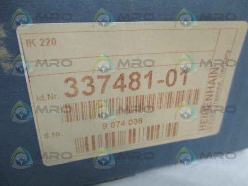 HEINDENHAIN 337481-01 IK220 INTERFACE CARD *NEW IN BOX*
