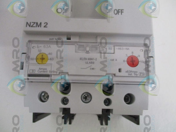 KLOCKNER MOELLER ZMB2-A63-BT-NA CIRCUIT BREAKER 63A  NSMP