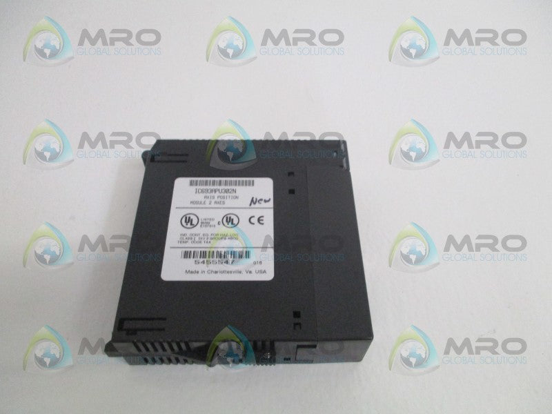 GE FANUC IC693APU302N AXIS POSITION MODULE 2 AXES *NEW NO BOX*