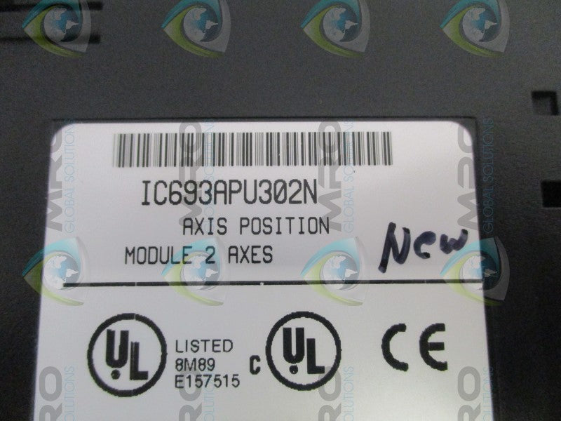 GE FANUC IC693APU302N AXIS POSITION MODULE 2 AXES *NEW NO BOX*