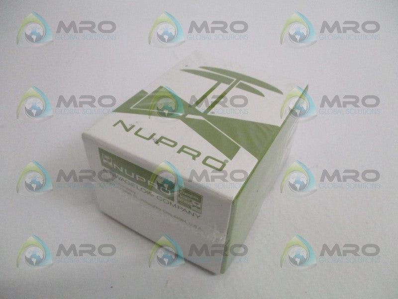 NUPRO SS-4BK-V51-1C BELLOWS SEALED VALVE *FACTORY SEALED*