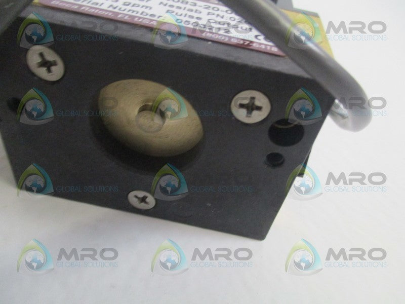 MALEMA M-10000-B4083-20-001 FLOW METER 1.3-13/GPM *NEW NO BOX*