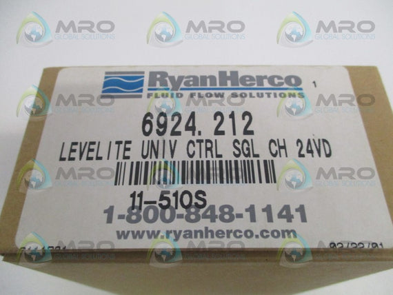 RYAN HERCO 6924.212 LEVELITE UNIVERSAL CONTROLLER *NEW IN BOX*