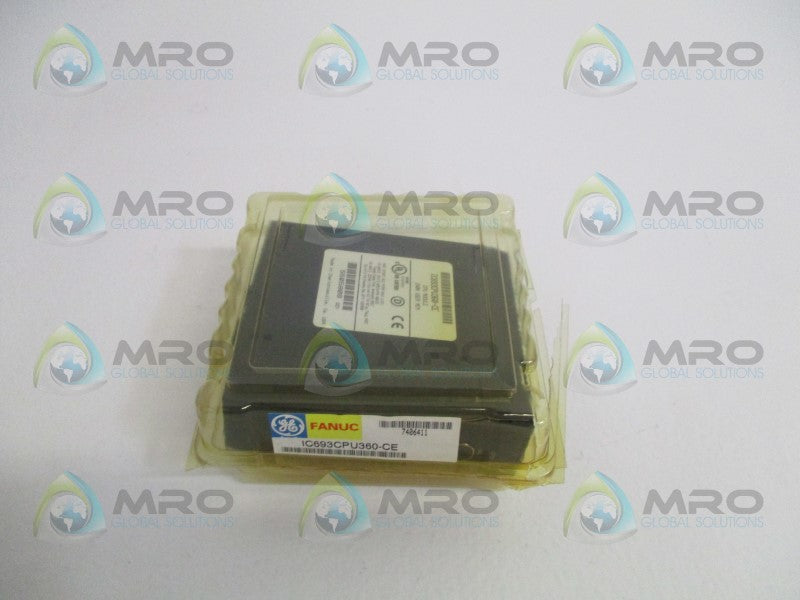 GE FANUC IC693CPU360-CE CPU MODULE 240K USER MEMORY *ORIGINAL PACKAGE*