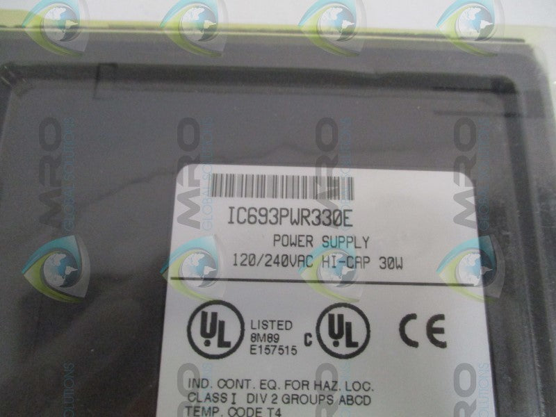 GE FANUC IC693PWR330E POWER SUPPLY *NEW IN ORIGINAL PACKAGE*