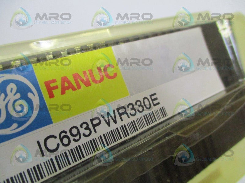 GE FANUC IC693PWR330E POWER SUPPLY *NEW IN ORIGINAL PACKAGE*