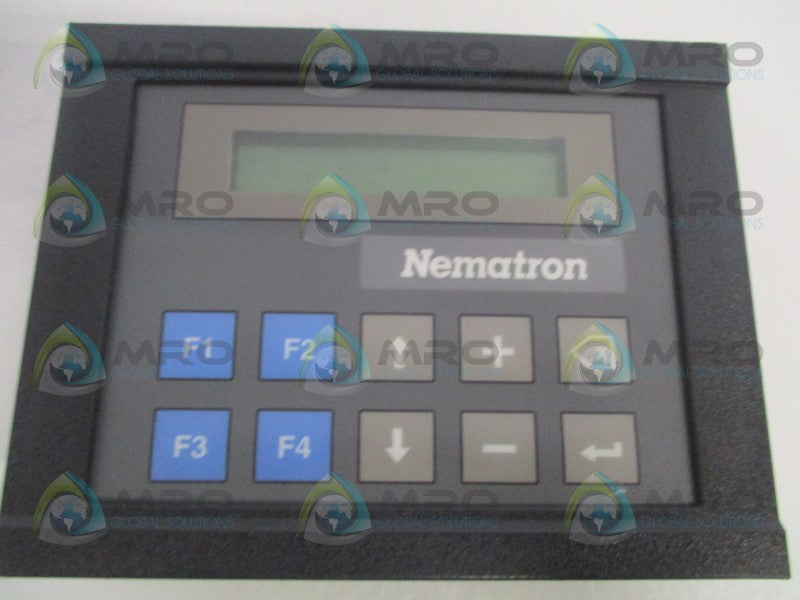 NEMATRON IWS-30 OPERATOR INTERFACE DISPLAY PANEL *NEW NO BOX*