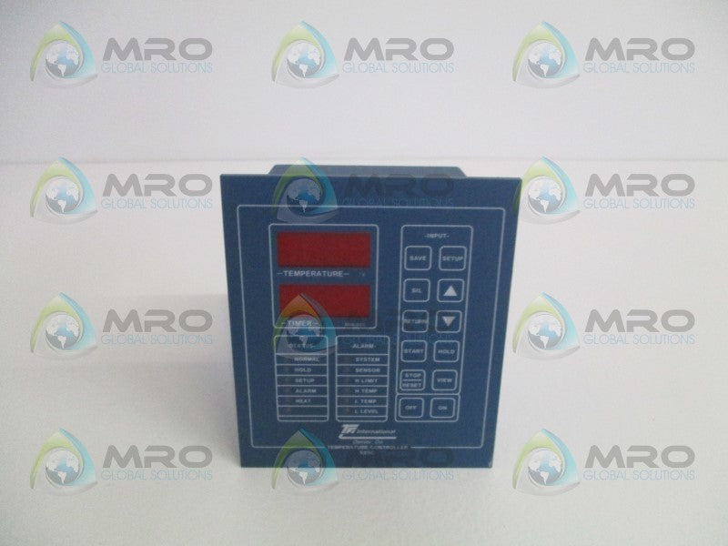 TFI INTERNATIONAL 928C TEMP. CONTROLLER SET AT: 200C (AS PICTURED) *NEW NO BOX*