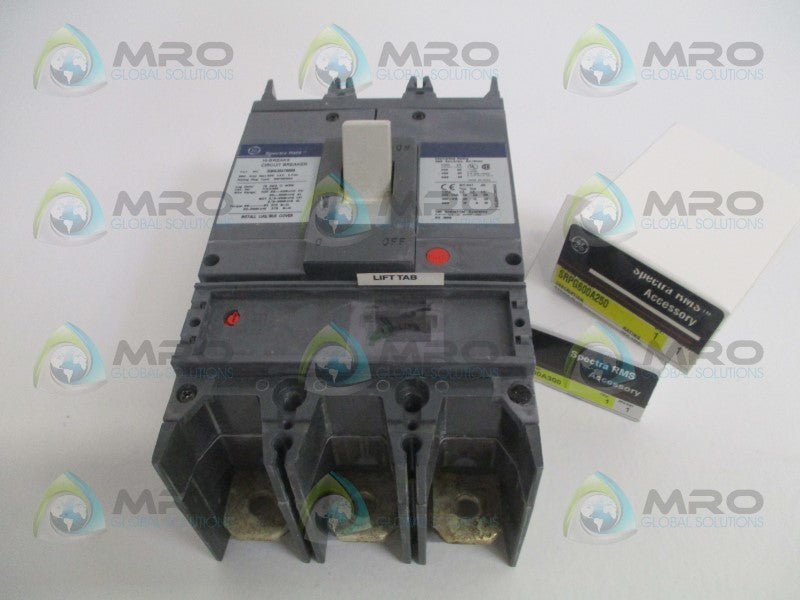 GENERAL ELECTRIC SPECTRA RMS SGHA36AT0600 CIRCUIT BREAKER 600A *NEW IN BOX*