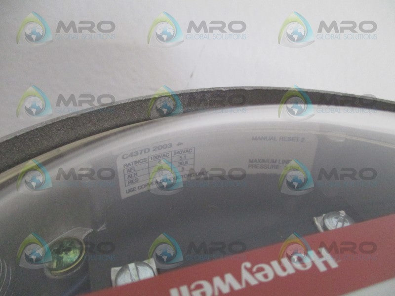 HONEYWELL C437D2003 GAS A/G/LP PRESSURE SWITCH *NEW NO BOX*