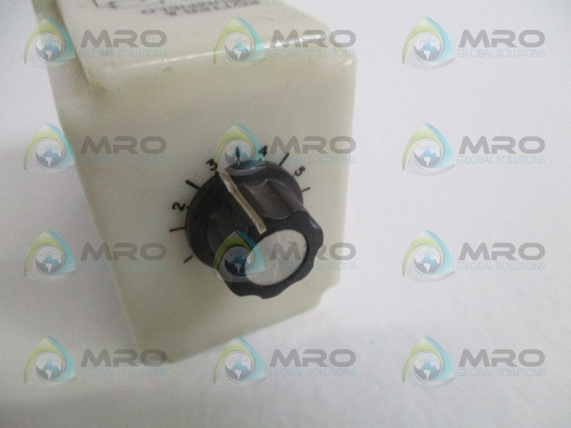 POTTER & BRUMFIELD CHB-38-70003 TIME DELAY RELAY 1.0-180SEC 120/120VAC *USED*