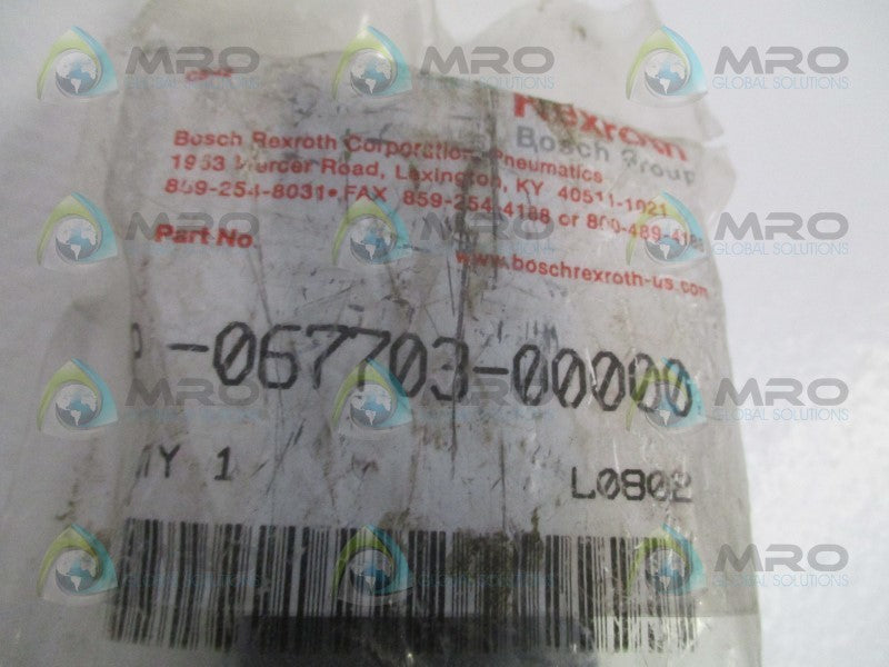 REXROTH P-067703-00000 VALVE BODY MANIFOLD  NSMP