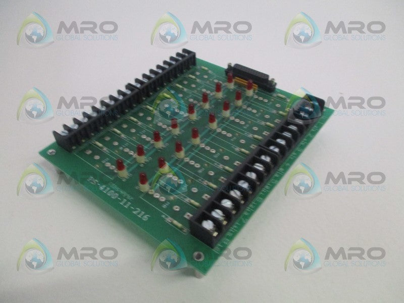 ELECTRO CAM PS-4100-11-216 CONTROL BOARD MODULE  NSNP