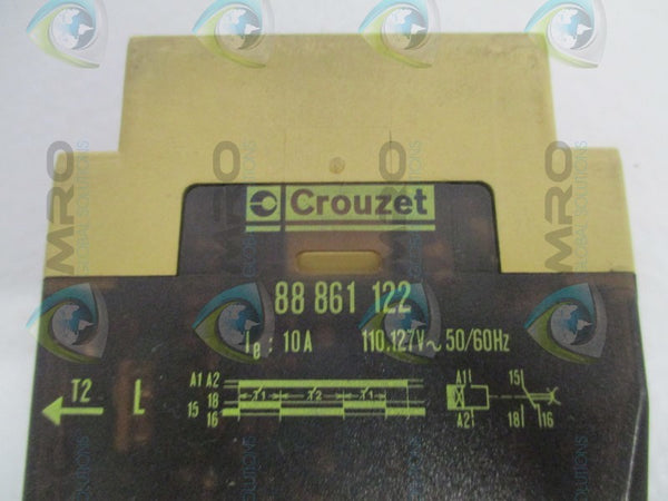 CROUZET 88861122 VDE0110 TIME DELAY RELAY  UNMP