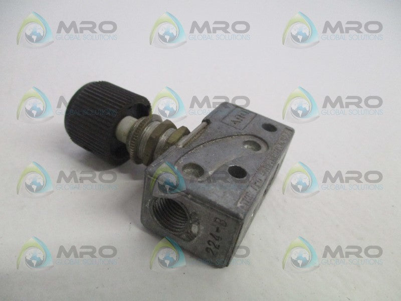 ARO 224-B PNEUMATIC VALVE  UNMP
