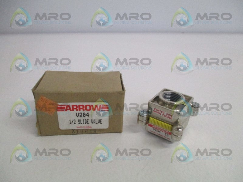 ARROW V204 SLIDE VALVE 1/2"  NSMP