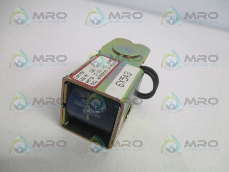 DAYTON 6X543 SOLENOID VALVE COIL 120VAC (AS PICTURED)  NSMP