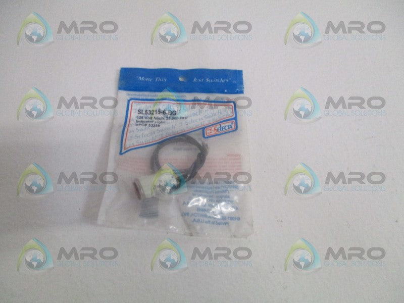 SELECTA SL53215-6-BG RED INDICATOR LIGHT * NEW IN FACTORY BAG *