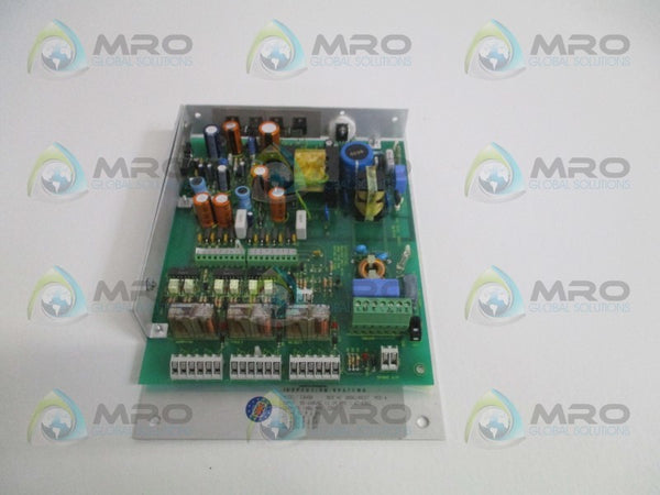 LOCK INSPECTION SYSTEMS E846B BOARD ASSEMBLY  UNMP