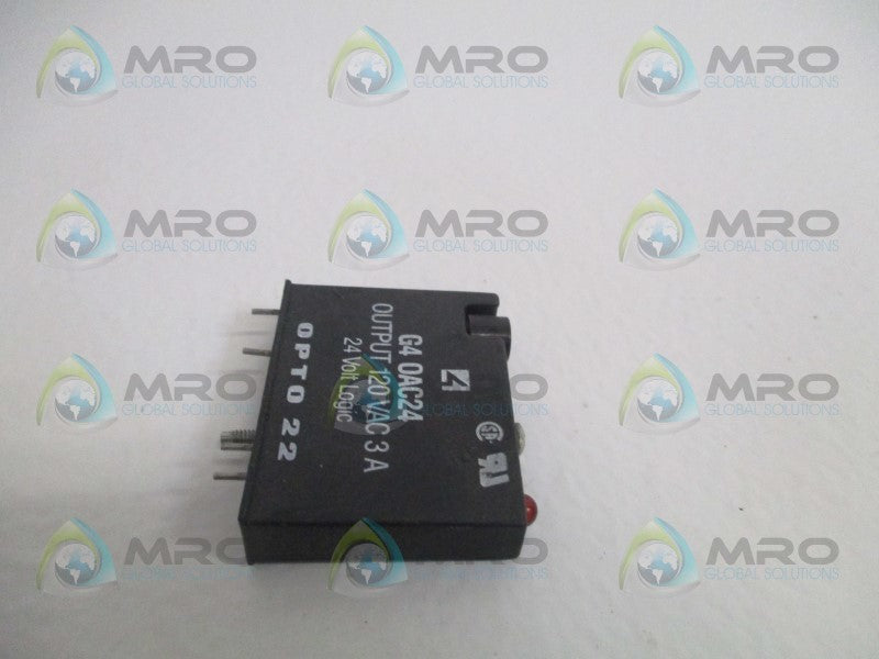 OPTO 22 G40AC24 OUTPUT MODULE  UNMP