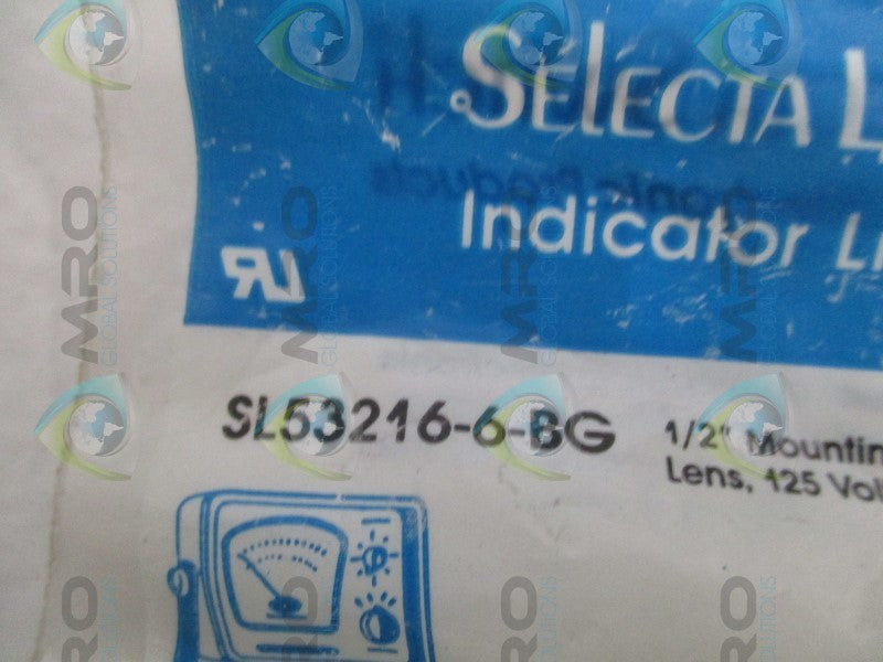 SELECTA SL53216-6-BG NEON INDICATOR LIGHT  NSMP