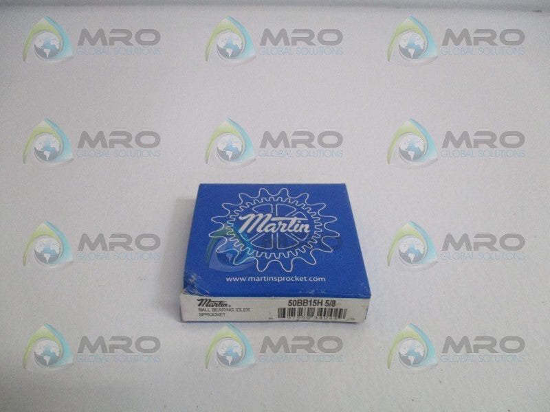 MARTIN 50BB15H BALL BEARING IDLER SPROCKET 5/8"  NSFS