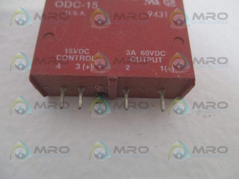POTTER & BRUMFIELD ODC-15 OUTPUT MODULE  NSNP