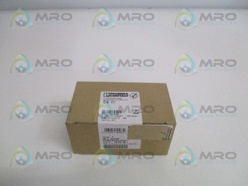 PHOENIX CONTACT IBIL24/230DOR4/W-PC-PAC TERMINAL INTERBUS  NSFS