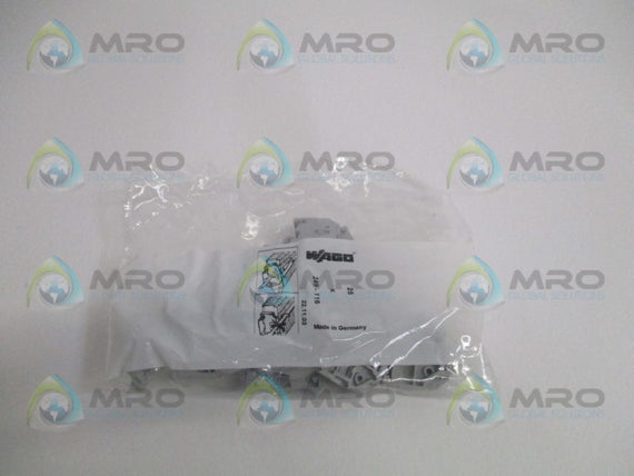 WAGO 249-116 TERMINAL BLOCK (PKG. OF 25) * NEW IN FACTORY BAG *