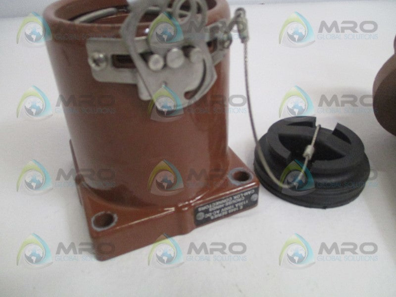 COOPER 3326695-8 BROWN RECEPTACLE SHELL ASSEMBLY  UNMP