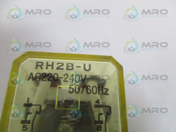 IDEC RH2B-U RELAY 220-240VAC  UNMP