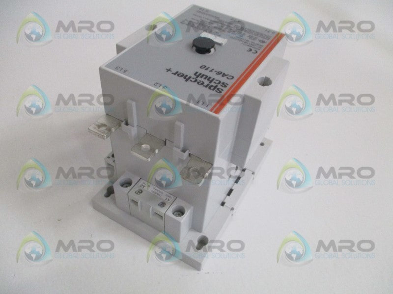 SPRECHER+SCHUH CA6-110-11-120B CONTACTOR 110/120V  NSMP