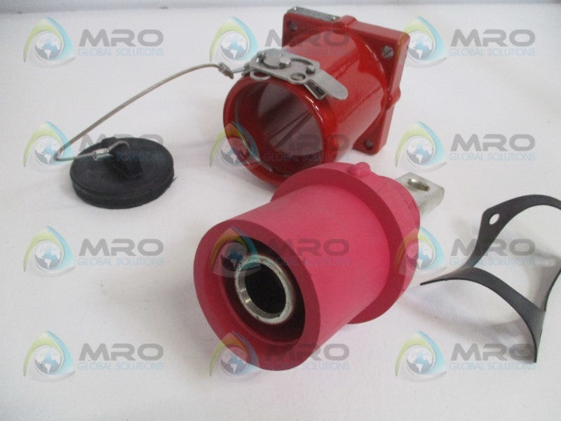 COOPER 3326695-3 RED FEMALE RECEPTACLE SHELL ASSEMBLY  NSMP