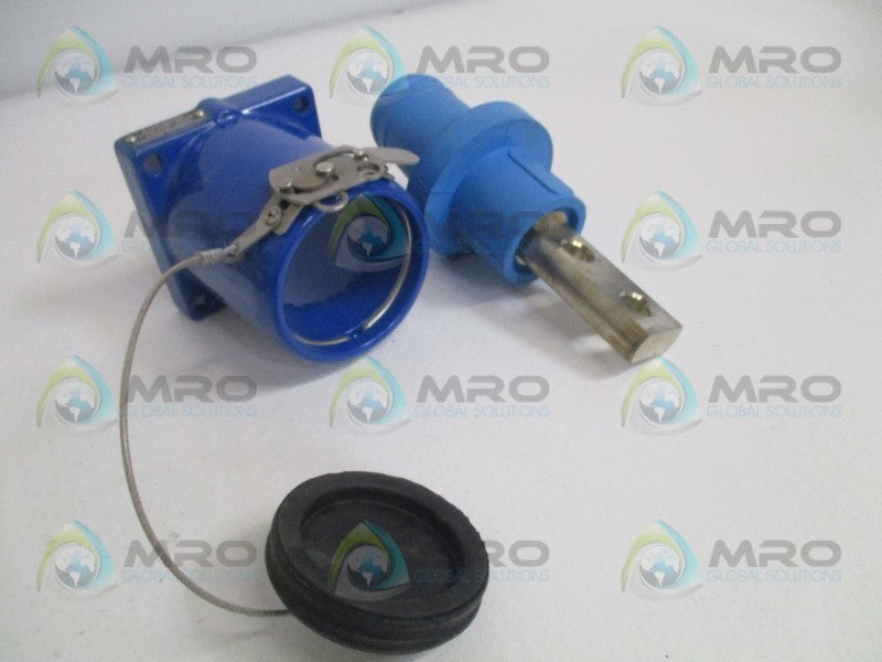 COOPER 3326695-7 BLUE MALE RECEPTACLE SHELL ASSEMBLY  NSMP