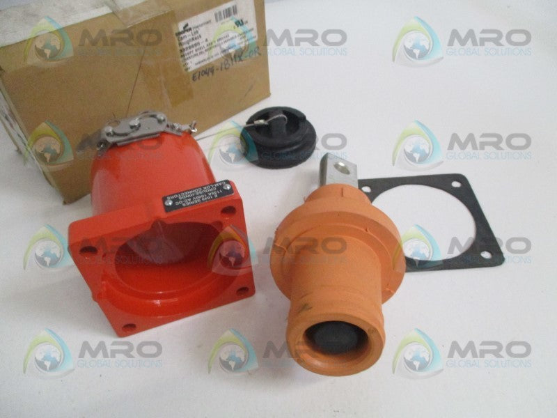 COOPER 3326695-4 ORANGE MALE RECEPTACLE SHELL ASSEMBLY  NSMP